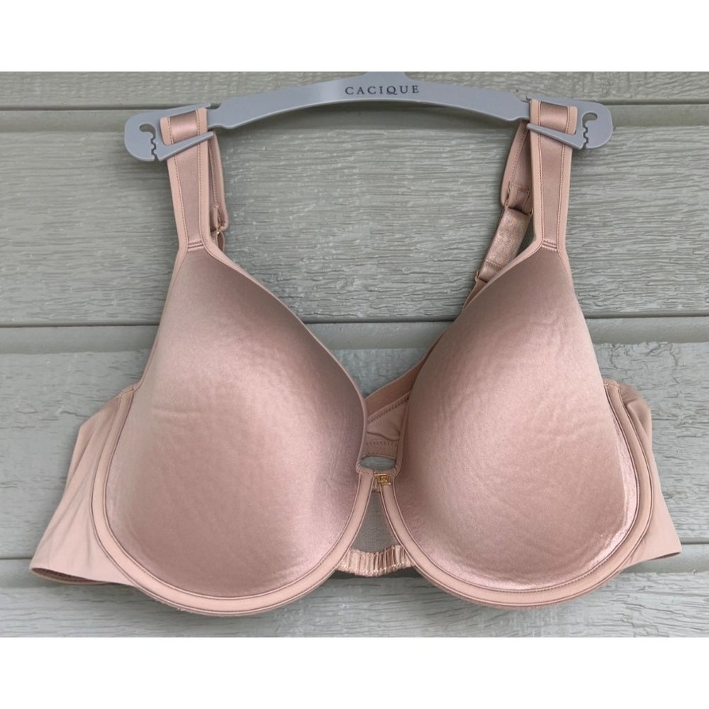 ThirdLove Womens 24/7 Memory Foam Full Coverage Bra Creme Beige Size 42C